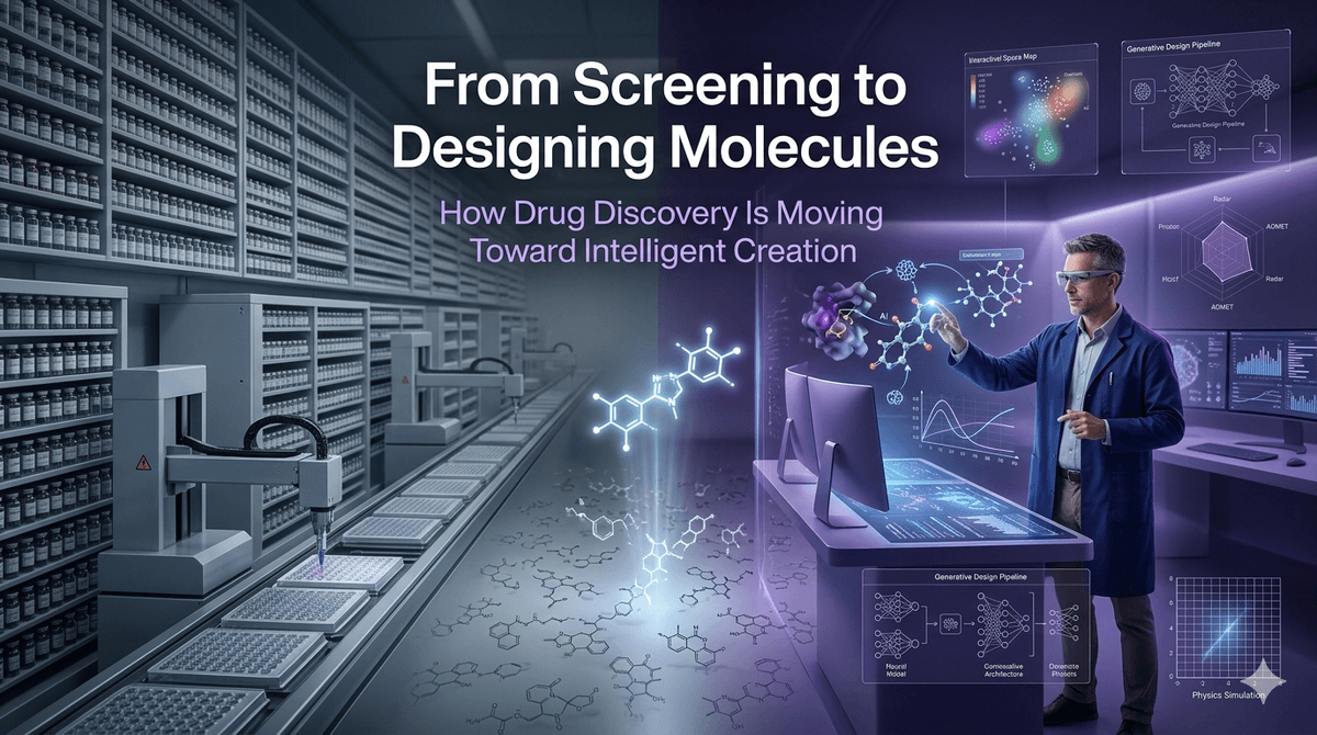 Screening A Library The Shift from Screening to Designing Molecules: How Drug Discovery Is ...